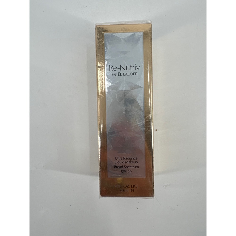Estee Lauder Re-Nutriv Ultra Radiance Liquid Makeup SPF 20 Warm Porcelain 1oz